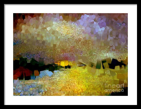 Framed Print - Abstract Landscape 1520