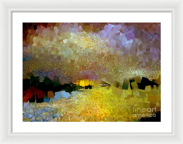 Framed Print - Abstract Landscape 1520