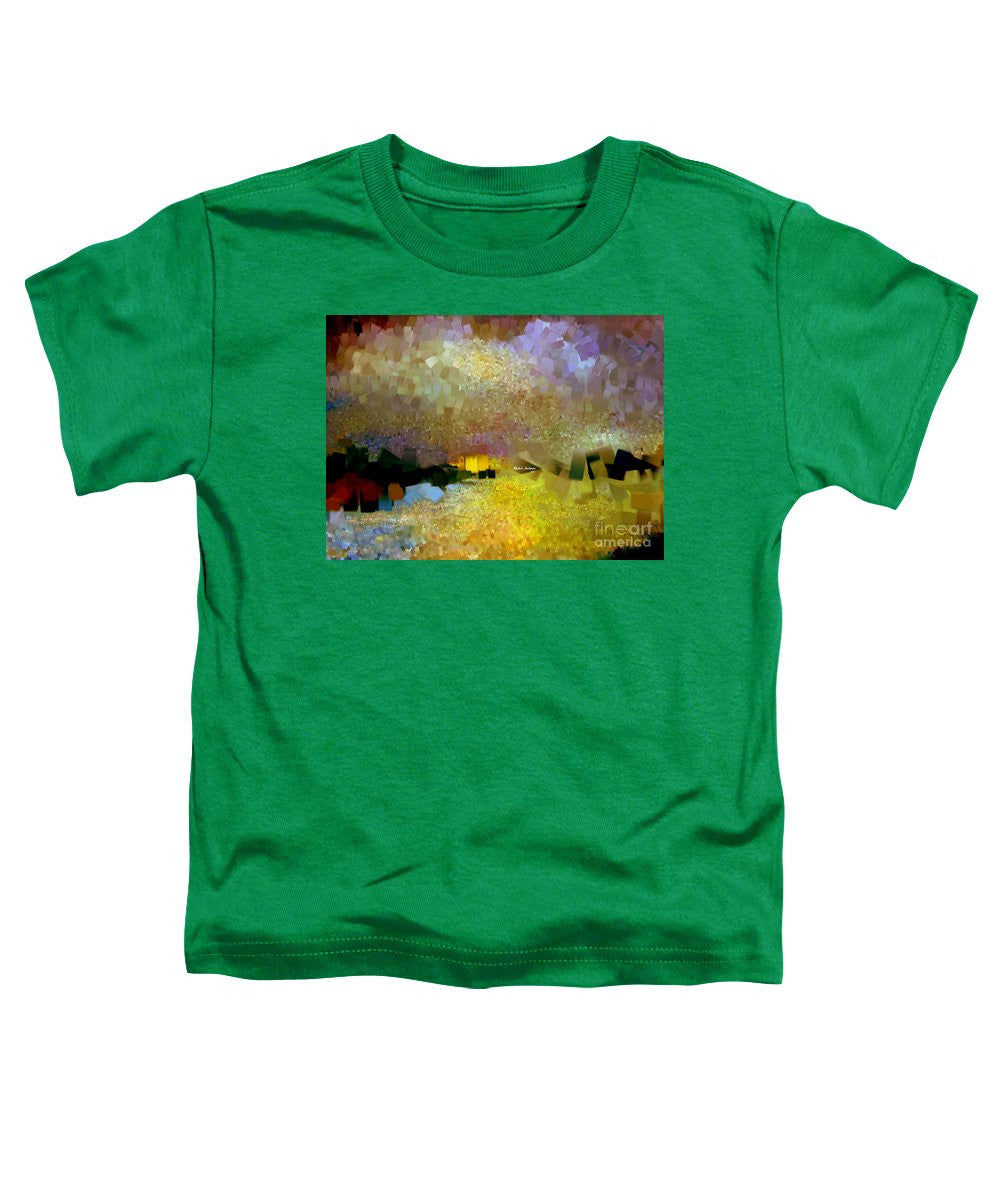 Toddler T-Shirt - Abstract Landscape 1520