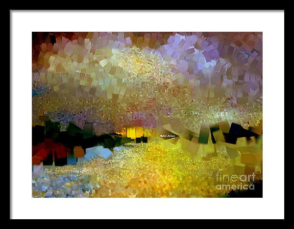 Framed Print - Abstract Landscape 1520