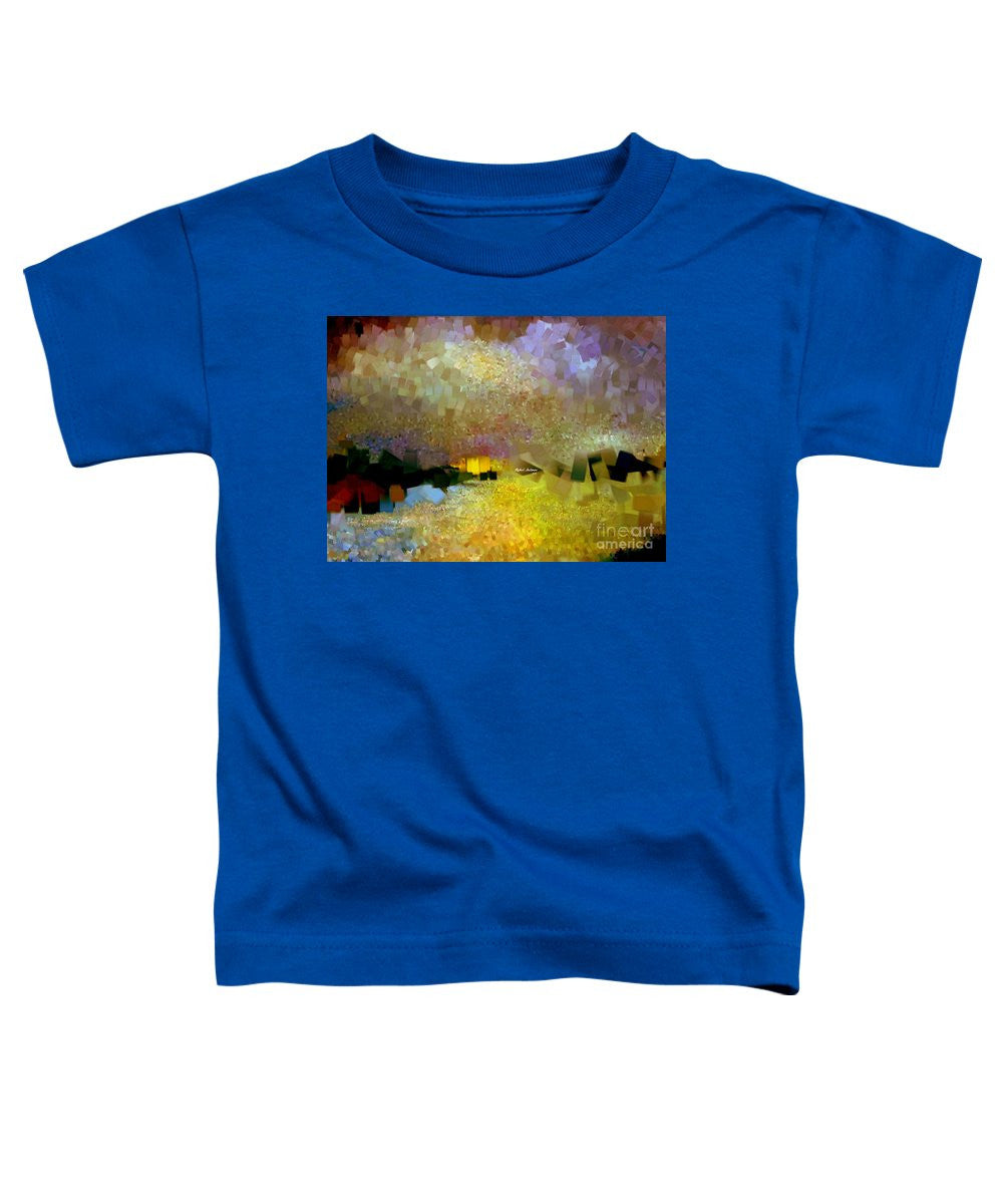 Toddler T-Shirt - Abstract Landscape 1520