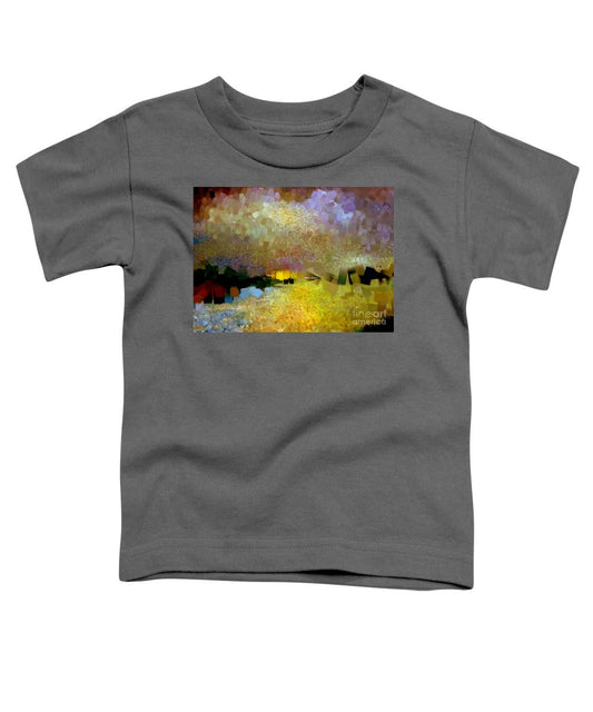 Toddler T-Shirt - Abstract Landscape 1520