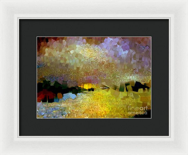 Framed Print - Abstract Landscape 1520