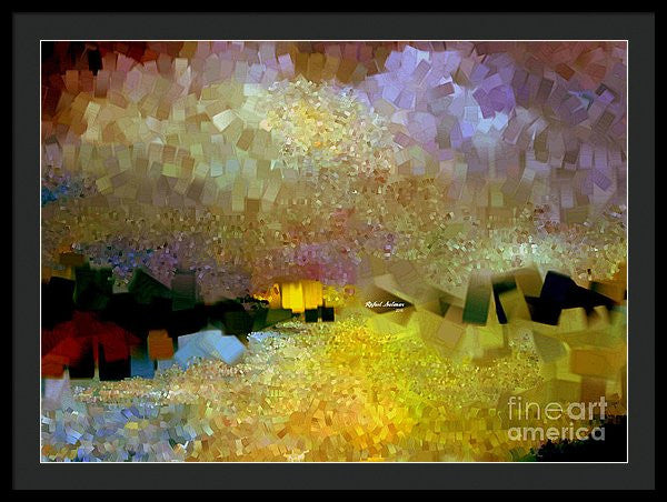 Framed Print - Abstract Landscape 1520