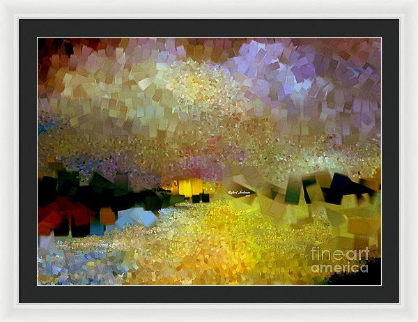 Framed Print - Abstract Landscape 1520