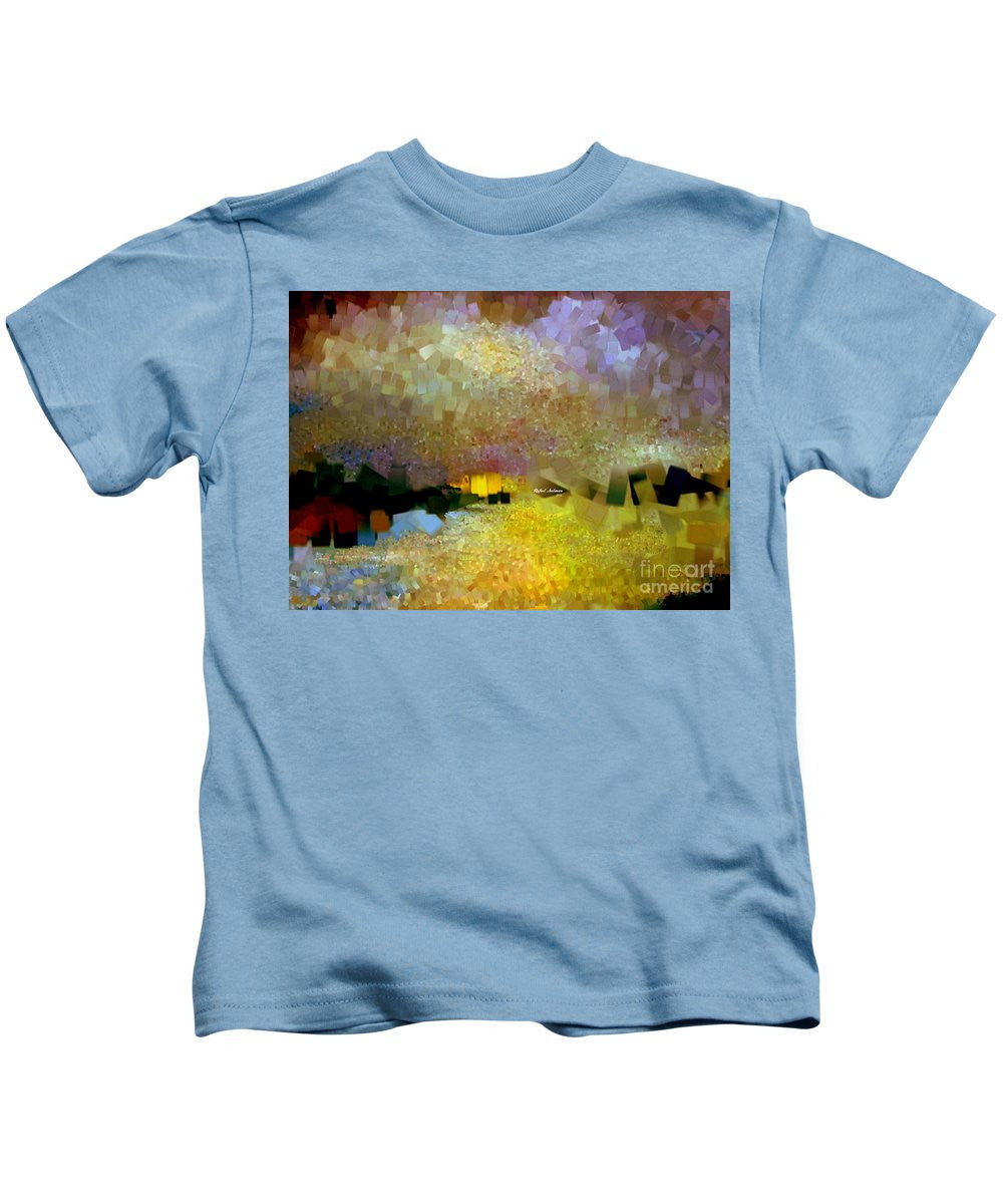 T-shirt pour enfant - Paysage abstrait 1520