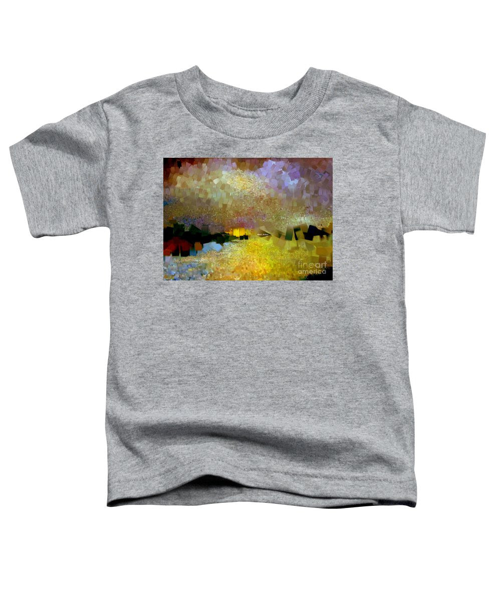 Toddler T-Shirt - Abstract Landscape 1520