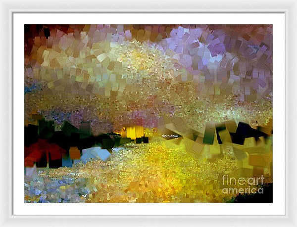 Framed Print - Abstract Landscape 1520