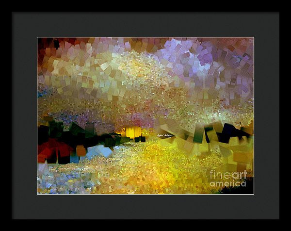 Framed Print - Abstract Landscape 1520