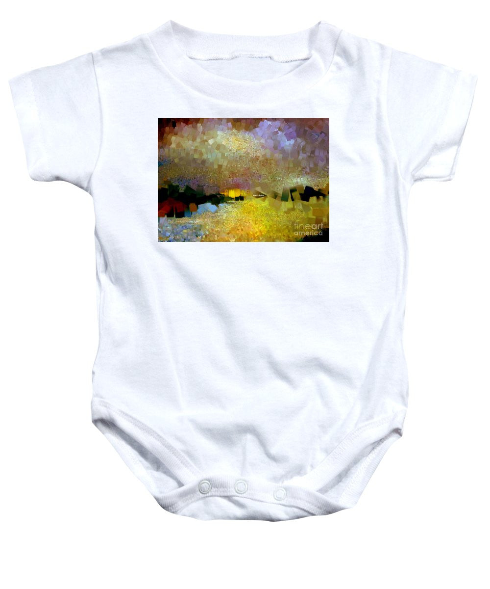 Baby Onesie - Abstract Landscape 1520