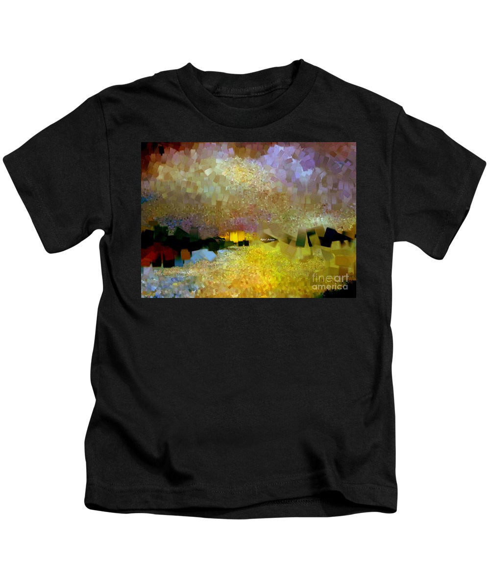 T-shirt pour enfant - Paysage abstrait 1520