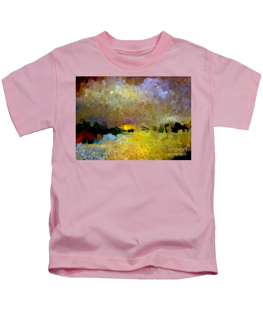 T-shirt pour enfant - Paysage abstrait 1520