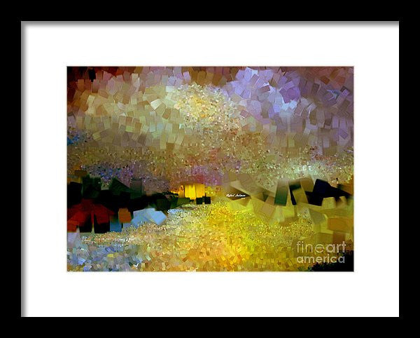 Framed Print - Abstract Landscape 1520