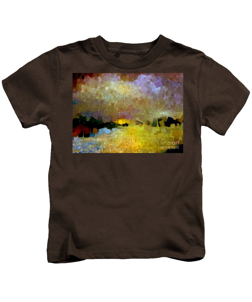 T-shirt pour enfant - Paysage abstrait 1520