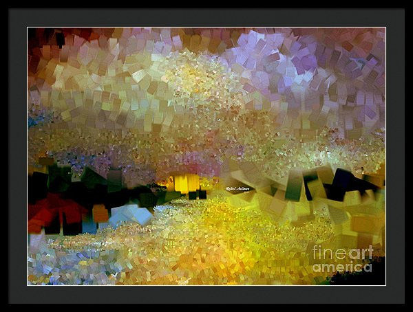 Framed Print - Abstract Landscape 1520