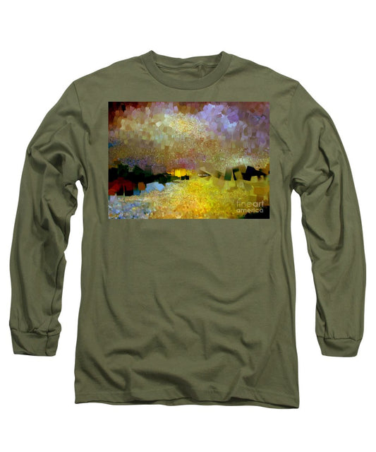 Long Sleeve T-Shirt - Abstract Landscape 1520