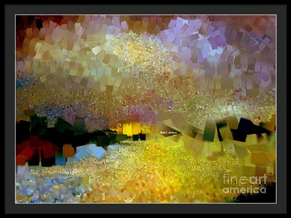 Framed Print - Abstract Landscape 1520