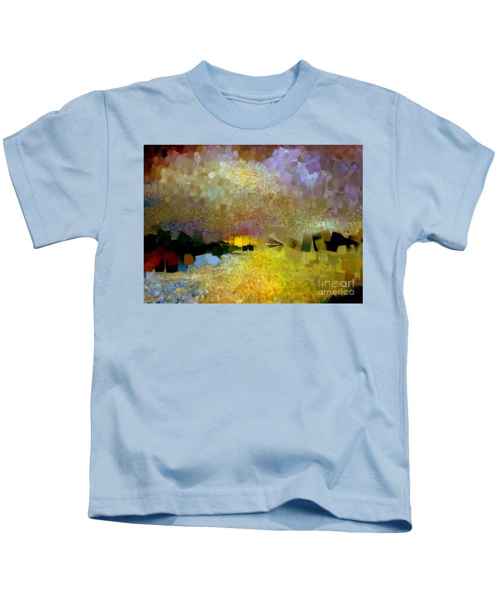 T-shirt pour enfant - Paysage abstrait 1520