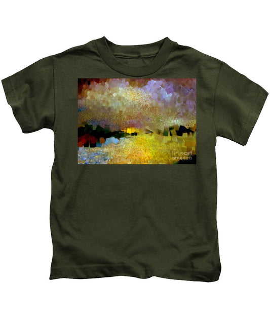 T-shirt pour enfant - Paysage abstrait 1520