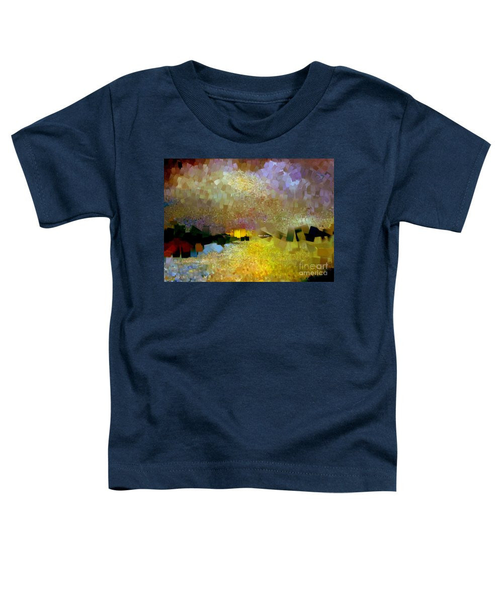 Toddler T-Shirt - Abstract Landscape 1520