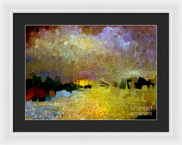 Framed Print - Abstract Landscape 1520