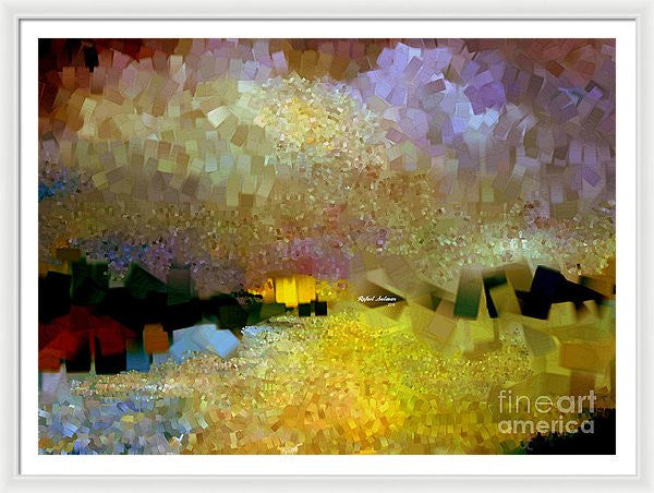 Framed Print - Abstract Landscape 1520