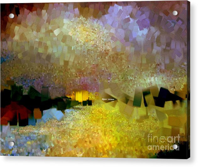 Acrylic Print - Abstract Landscape 1520