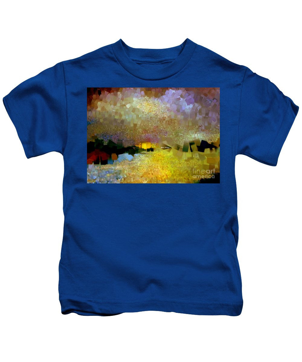 T-shirt pour enfant - Paysage abstrait 1520