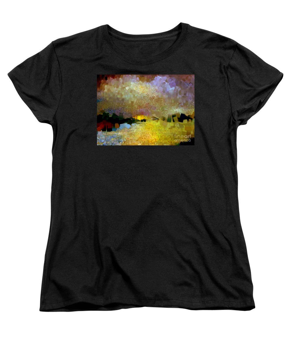 Women's T-Shirt (Standard Cut) - Abstract Landscape 1520