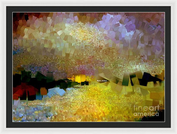 Framed Print - Abstract Landscape 1520