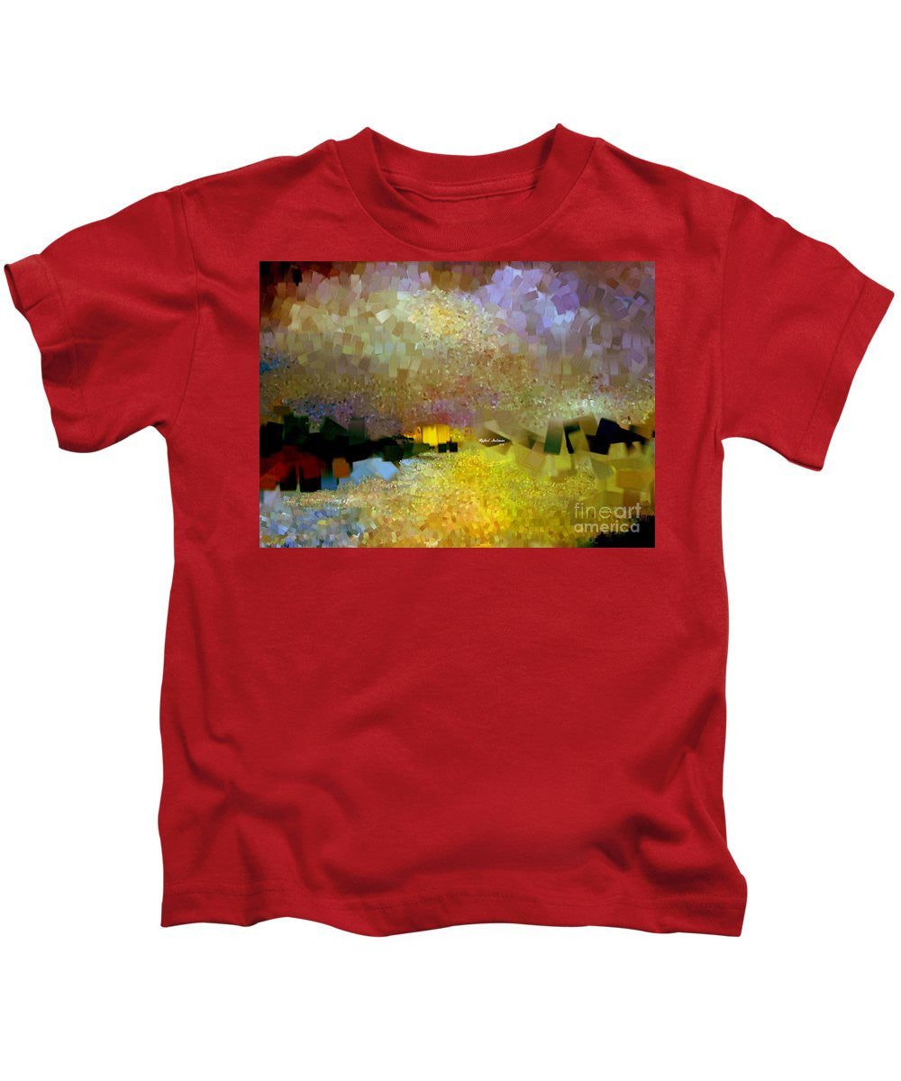 T-shirt pour enfant - Paysage abstrait 1520