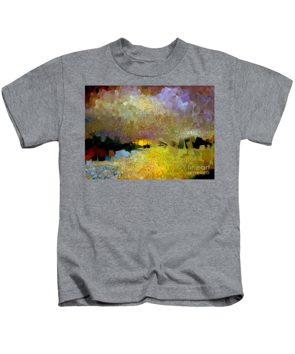 T-shirt pour enfant - Paysage abstrait 1520