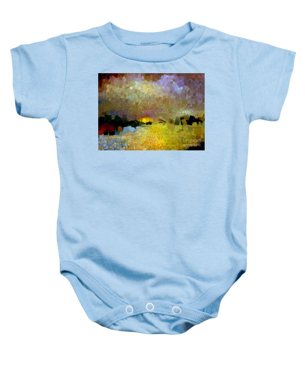 Baby Onesie - Abstract Landscape 1520