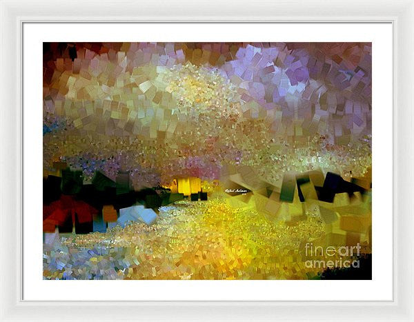 Framed Print - Abstract Landscape 1520