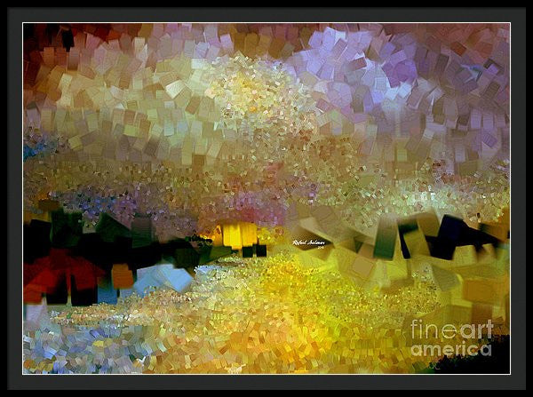 Framed Print - Abstract Landscape 1520