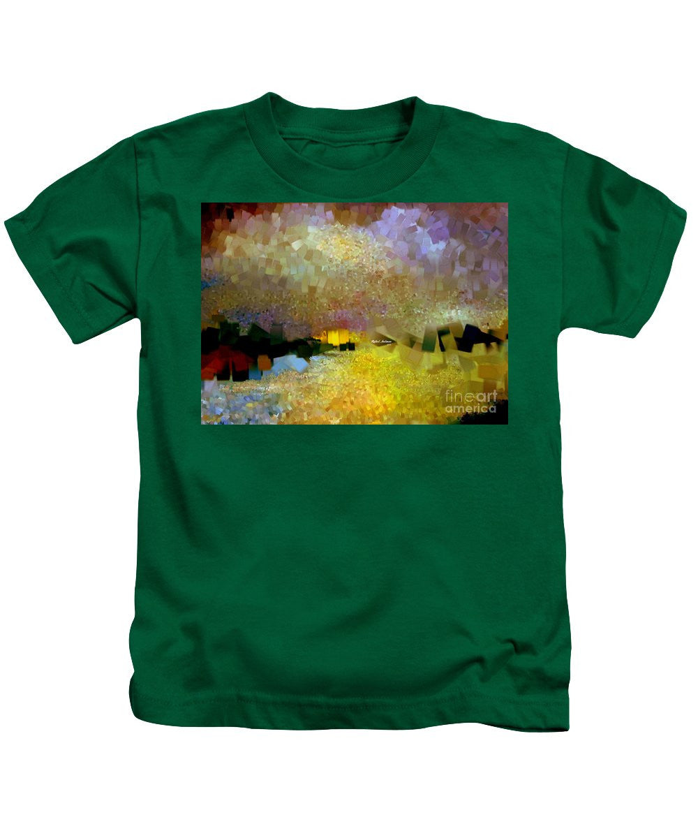 T-shirt pour enfant - Paysage abstrait 1520