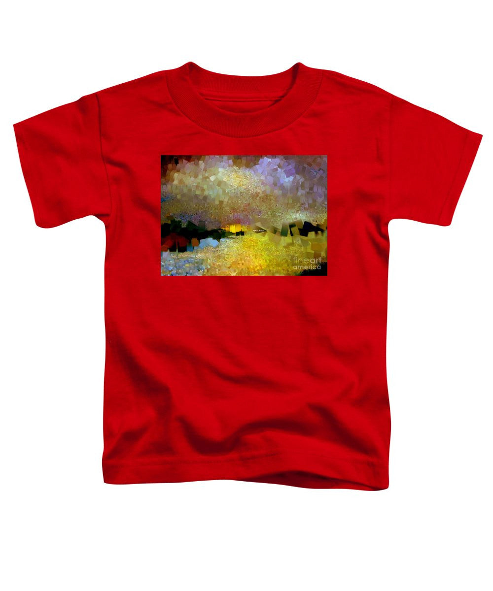 Toddler T-Shirt - Abstract Landscape 1520