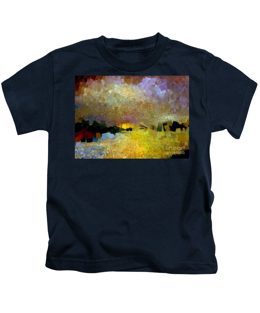 T-shirt pour enfant - Paysage abstrait 1520