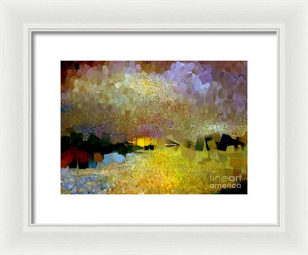 Framed Print - Abstract Landscape 1520