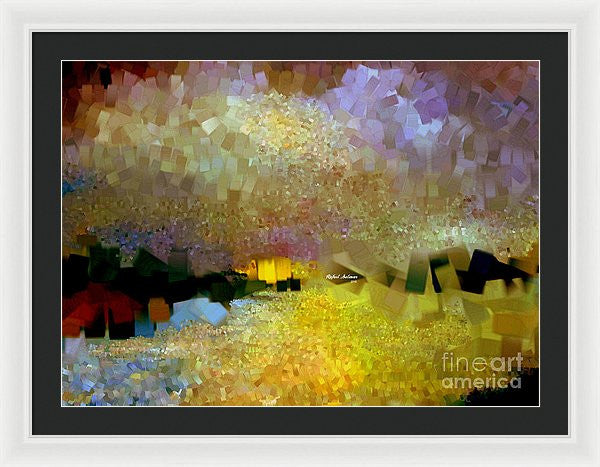 Framed Print - Abstract Landscape 1520