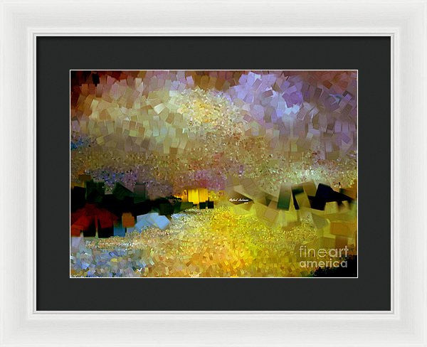 Framed Print - Abstract Landscape 1520