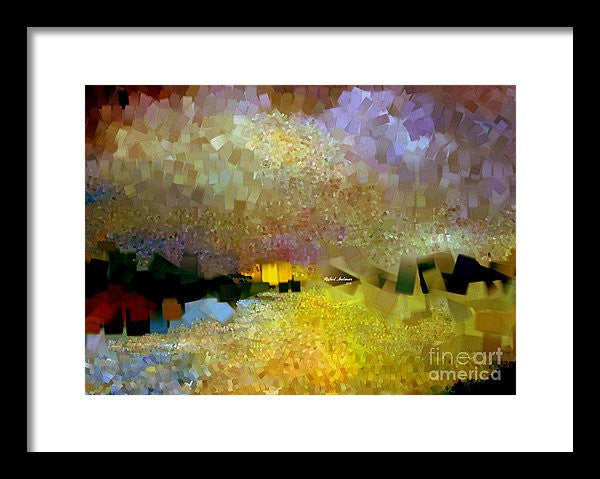 Framed Print - Abstract Landscape 1520