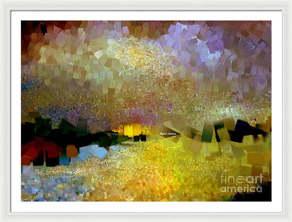 Framed Print - Abstract Landscape 1520