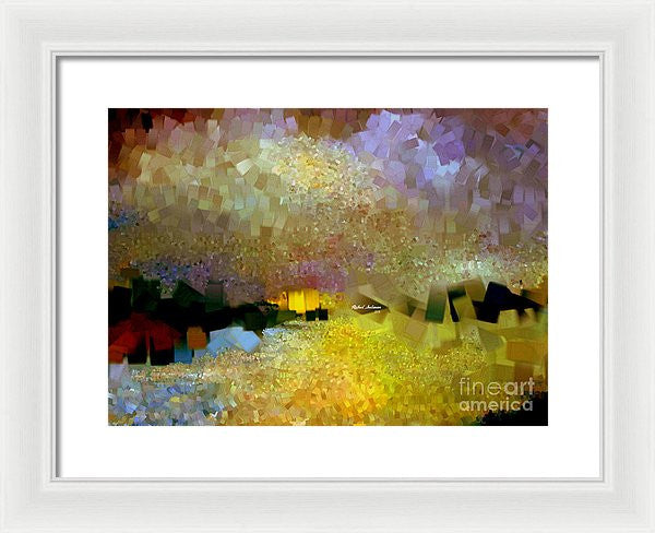 Framed Print - Abstract Landscape 1520