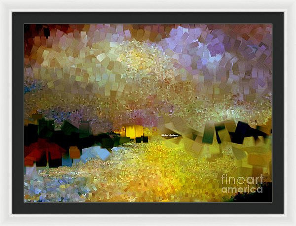 Framed Print - Abstract Landscape 1520