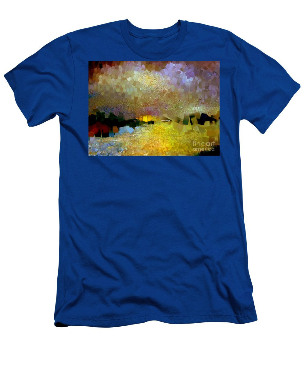 Men's T-Shirt (Slim Fit) - Abstract Landscape 1520