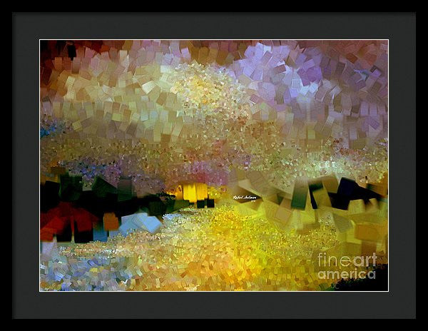 Framed Print - Abstract Landscape 1520