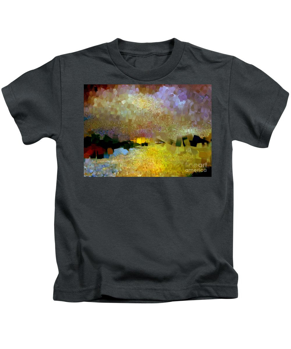 T-shirt pour enfant - Paysage abstrait 1520