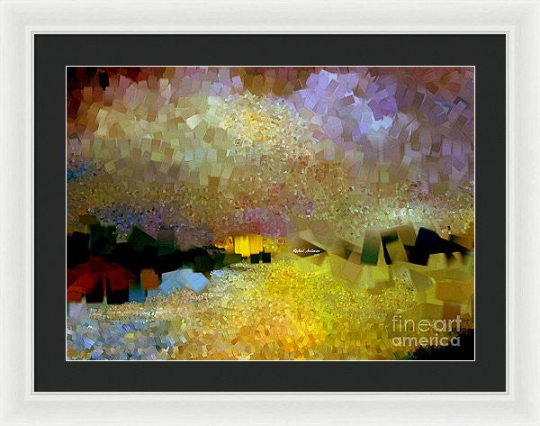 Framed Print - Abstract Landscape 1520