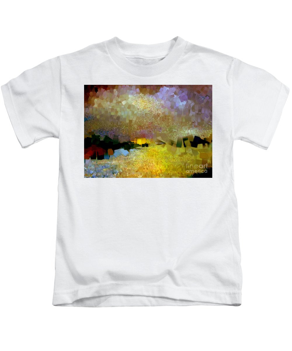 T-shirt pour enfant - Paysage abstrait 1520